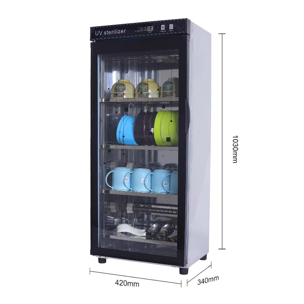 Disinfection Cupboard Kitchen Plastic Bowl And Chopsticks Medium Temperature Cleaning Cabinet Stainless Steel