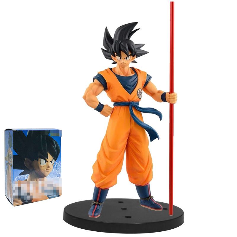Популярная японская мультяшная модель DBZ Son Goku, аниме фигурка из ПВХ