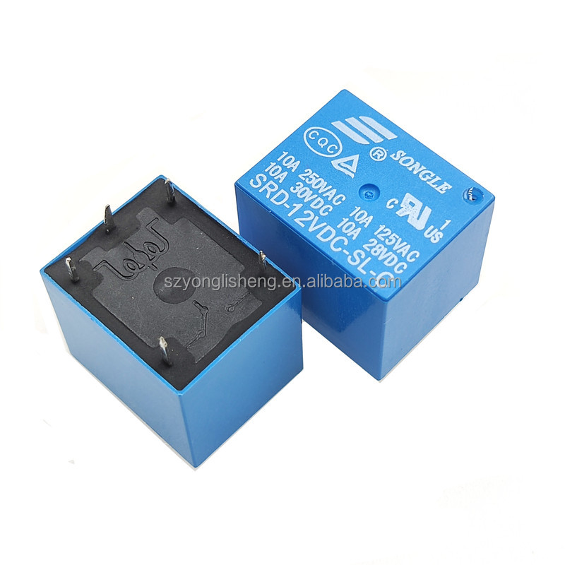 Электронное реле 12V 250VAC 5PIN микросхема SRD-12V-SL-C