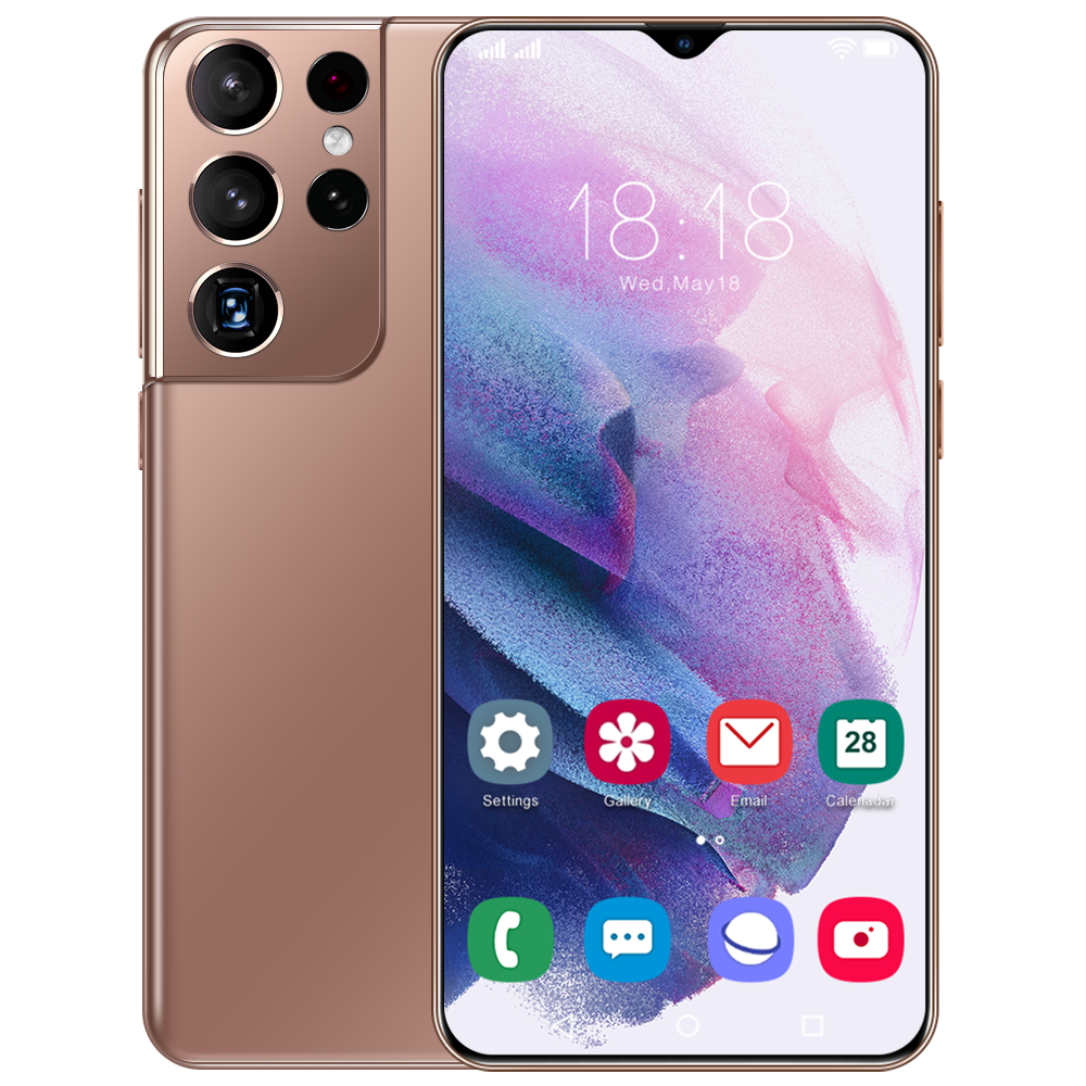 Смартфон S21 U1tra, 16 + 512 ГБ, 6,7 дюйма, 32 + 50 Мп, 10 ядер, Android