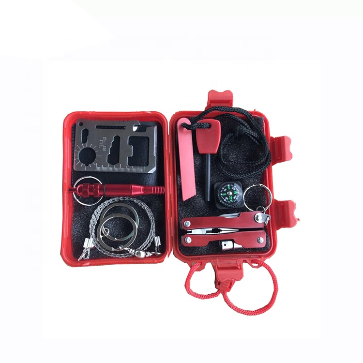 SOS equipment adventure survival tool set outdoor traveling emergency gear survival kit