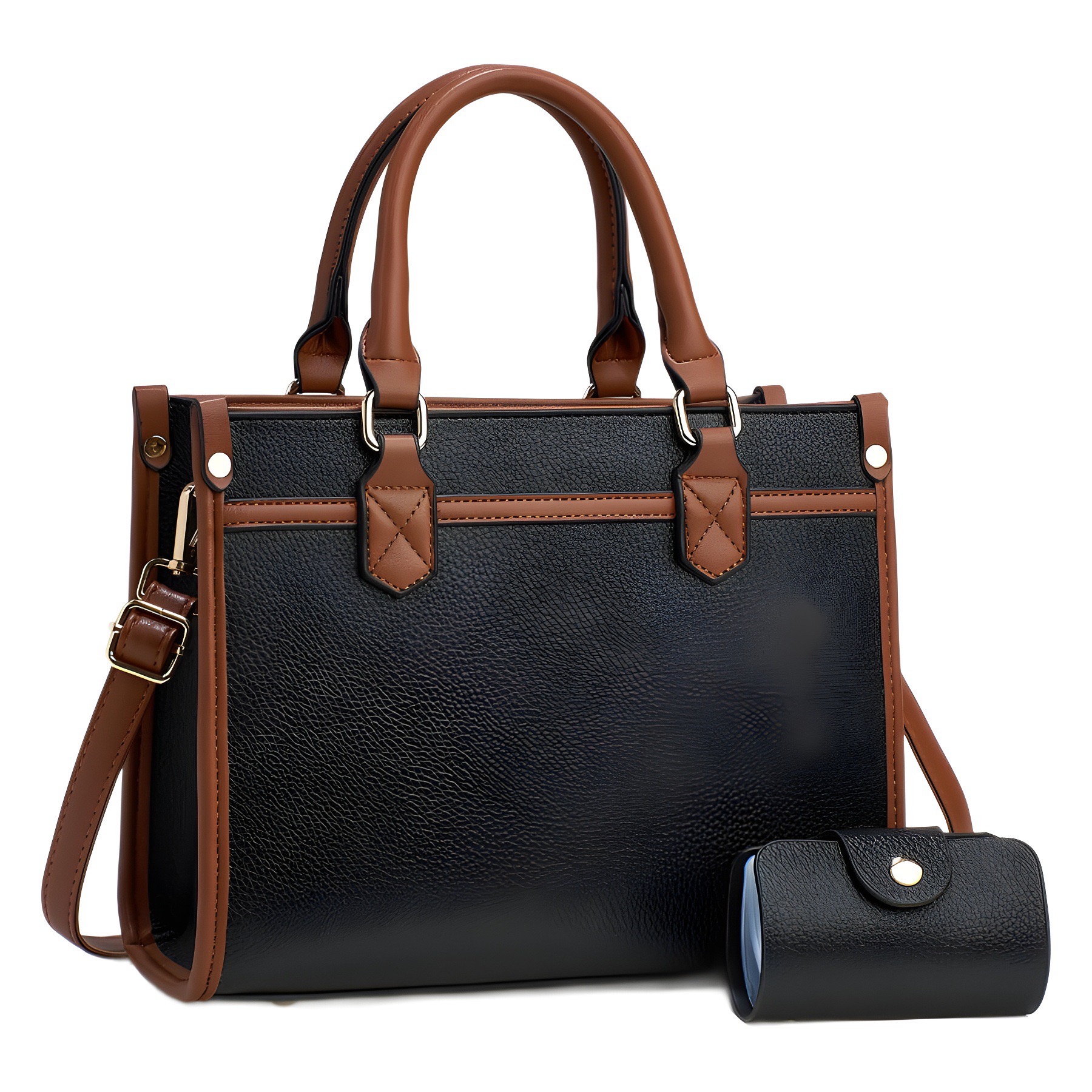 iStapromo gift 2 PCS Purse Set Shoulder Ladies Hand Bag Bolsos De Ninas 2023 Fashion Wholesale Handbag Bags For Women