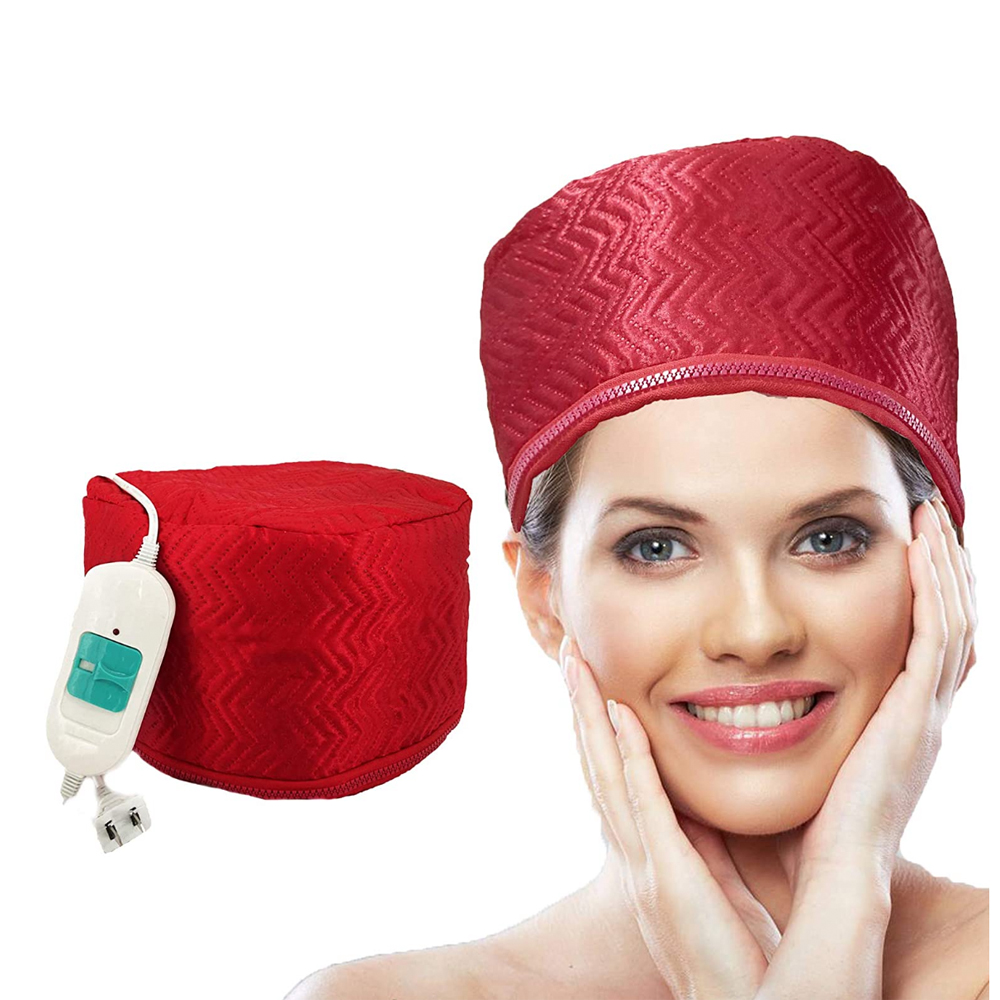 Nourishing Hair Care Electric Thermal Heat Hair Steamer Cap