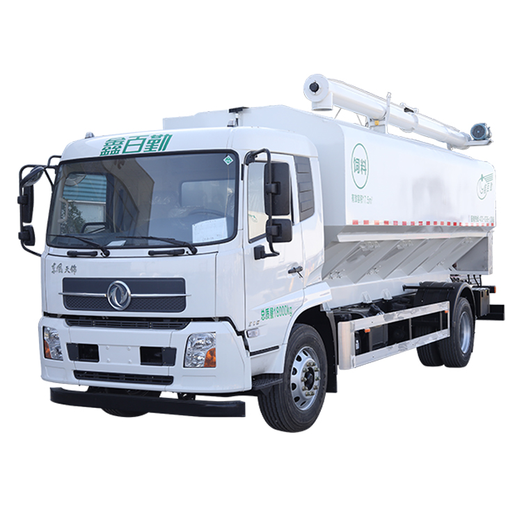 180 horsepower 4x2 carbon steel 6.2m animal chick feed-fodder bulk feed delivery transport truck