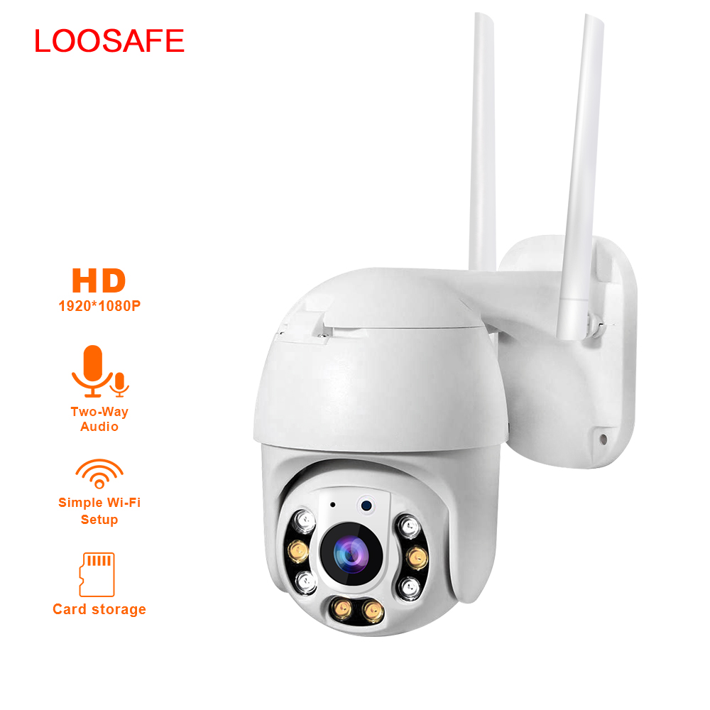 Беспроводная купольная IP-камера, 1080P, 4 мм, Wi-Fi