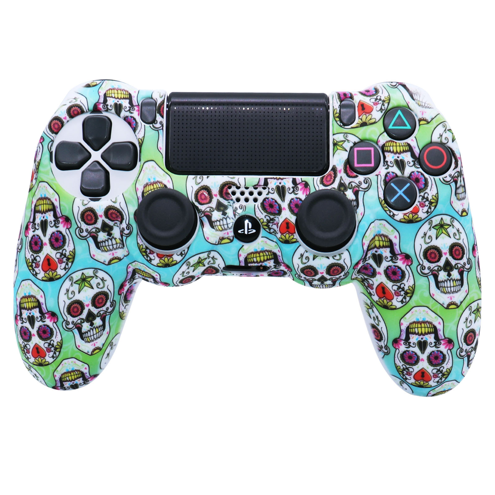 Разноцветные мягкие силиконовые чехлы для контроллеров Sony PlayStation4, аксессуары для геймпада, чехол для джойстика, чехол для консоли PS4