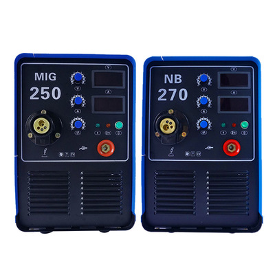 MIG250/NB270 welder for thin plate high efficiency integrated gas shielded welding equipment CO2 MIG welding machine