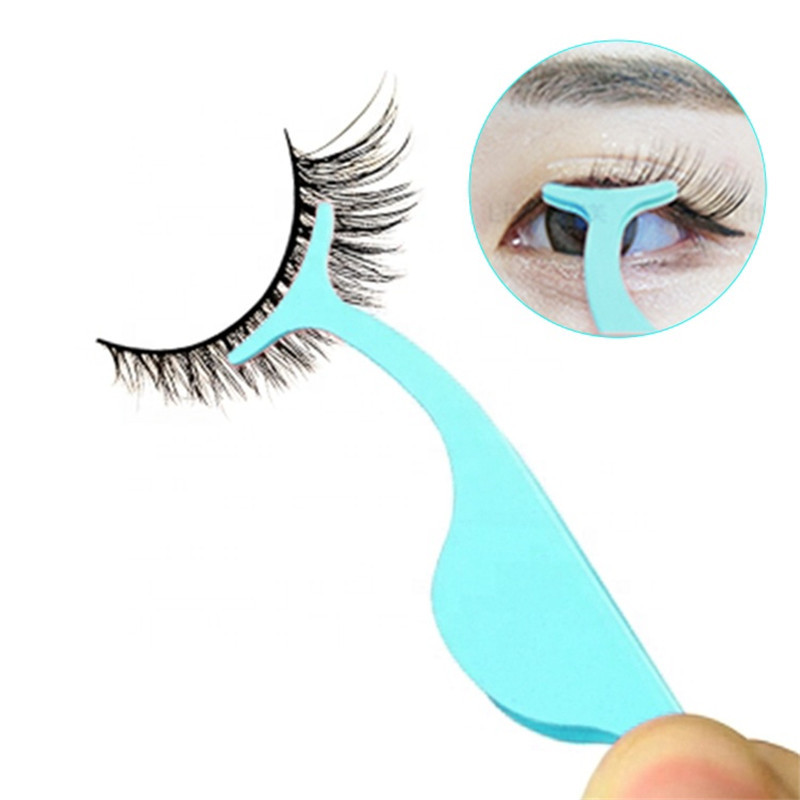 Stock on hand Remover Clip Eyebrow Eye Nipper Tweezer Tool Pink Black Stainless Steel Magnetic Eyelash Curler