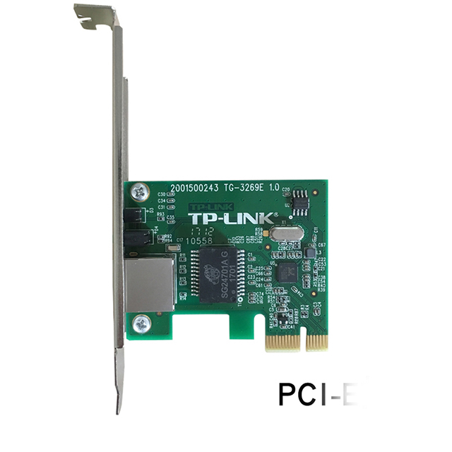 Компьютерная Проводная сетевая карта PCI-E, встроенная Gigabit drive-free/полудуплексное автоматическое обнаружение