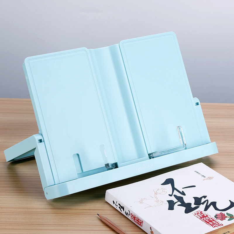 Tenwin 7500 новый продукт свободные руки пластиковая стойка Подставка для книг для чтения Регулируемая подставка для книг держатель для книг