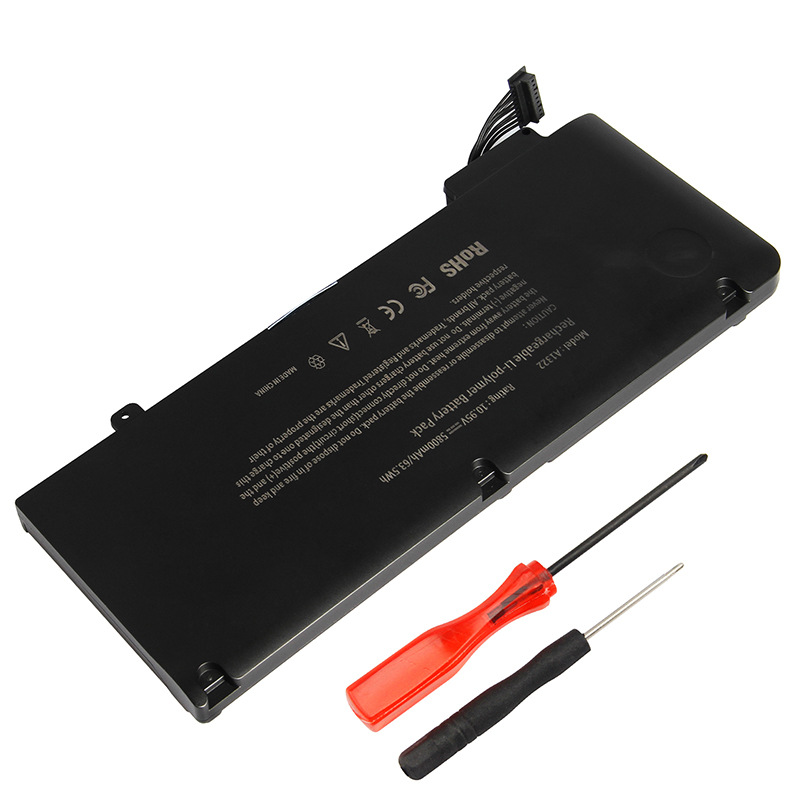 Сменный Аккумулятор A1322 A1278 для ноутбука MacBook Pro, 13 дюймов, Ранняя 2011, 2012, поздняя 2011, Mid 2009, 2010, Аккумулятор для ноутбука