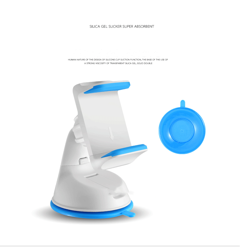 Hot selling adjustable silica gel universal stand smartphone mounting bracket car phone holder with sucker
