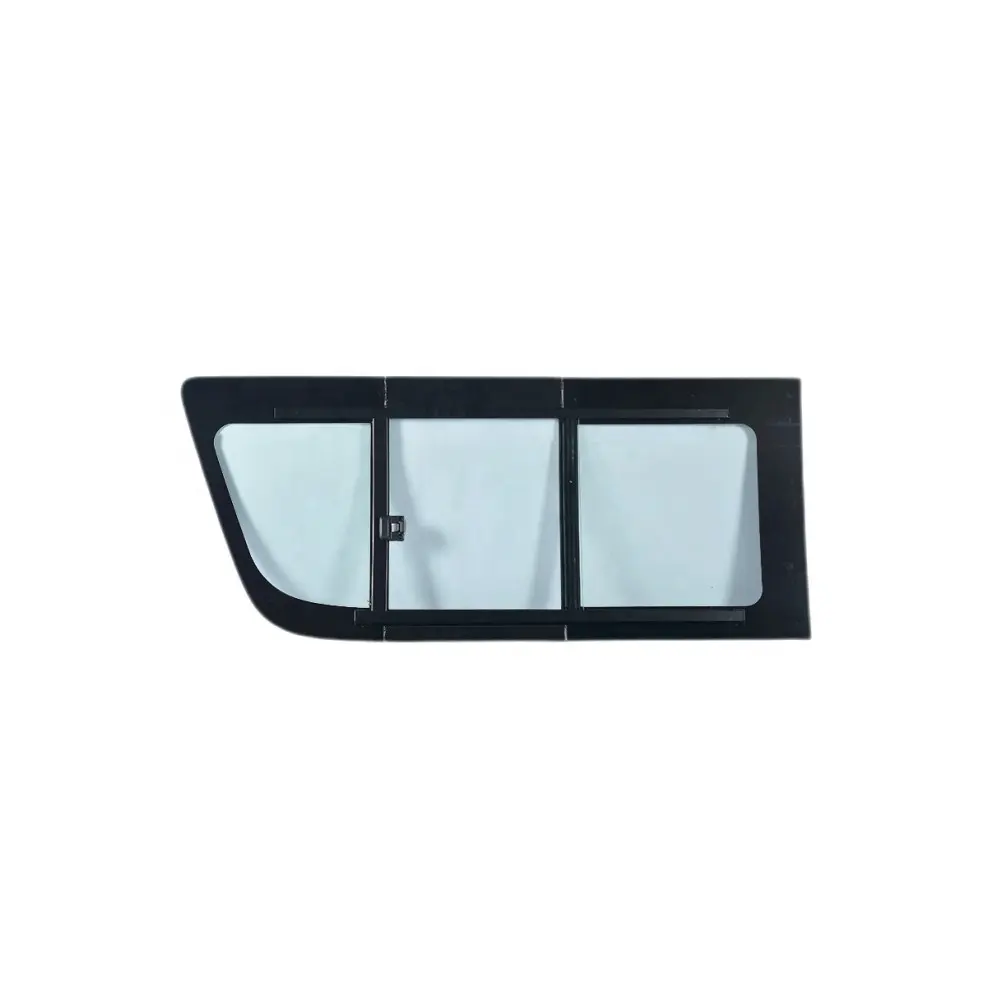 High quality Side body glass with frame front right use for hiace 2005-2019 grandia commuter quantum hiace200