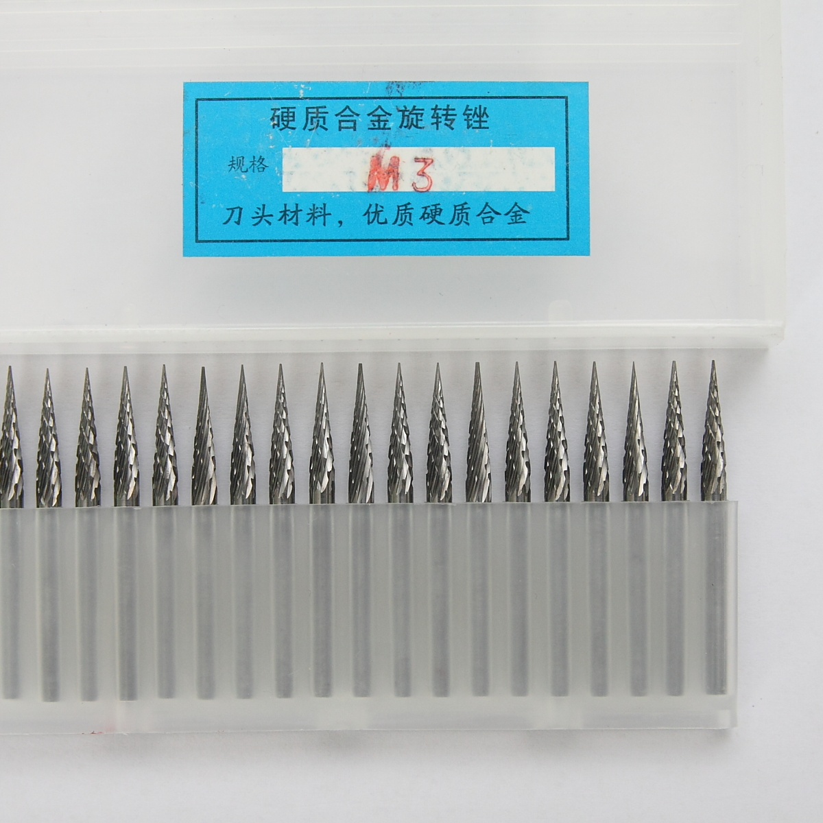 M3 type 3mm or 1/8 inch shank good quality tungsten rasp carbon wood carbide burr rotary file