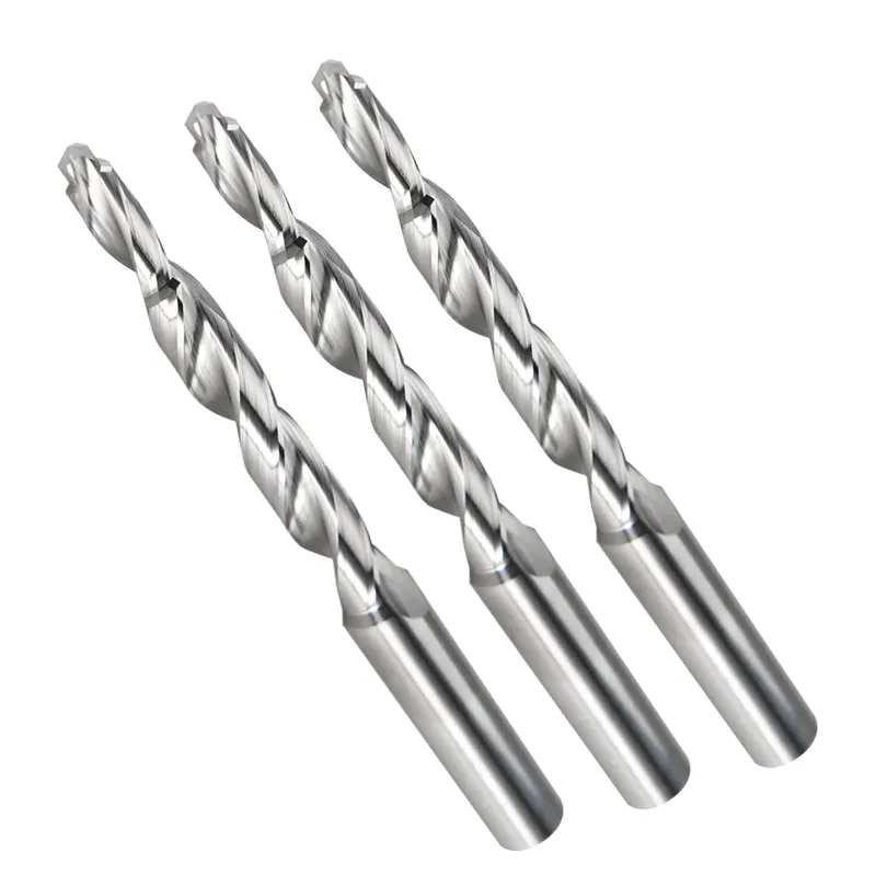 OEM Non-standard step drills carbide twist drill without coating micro drill