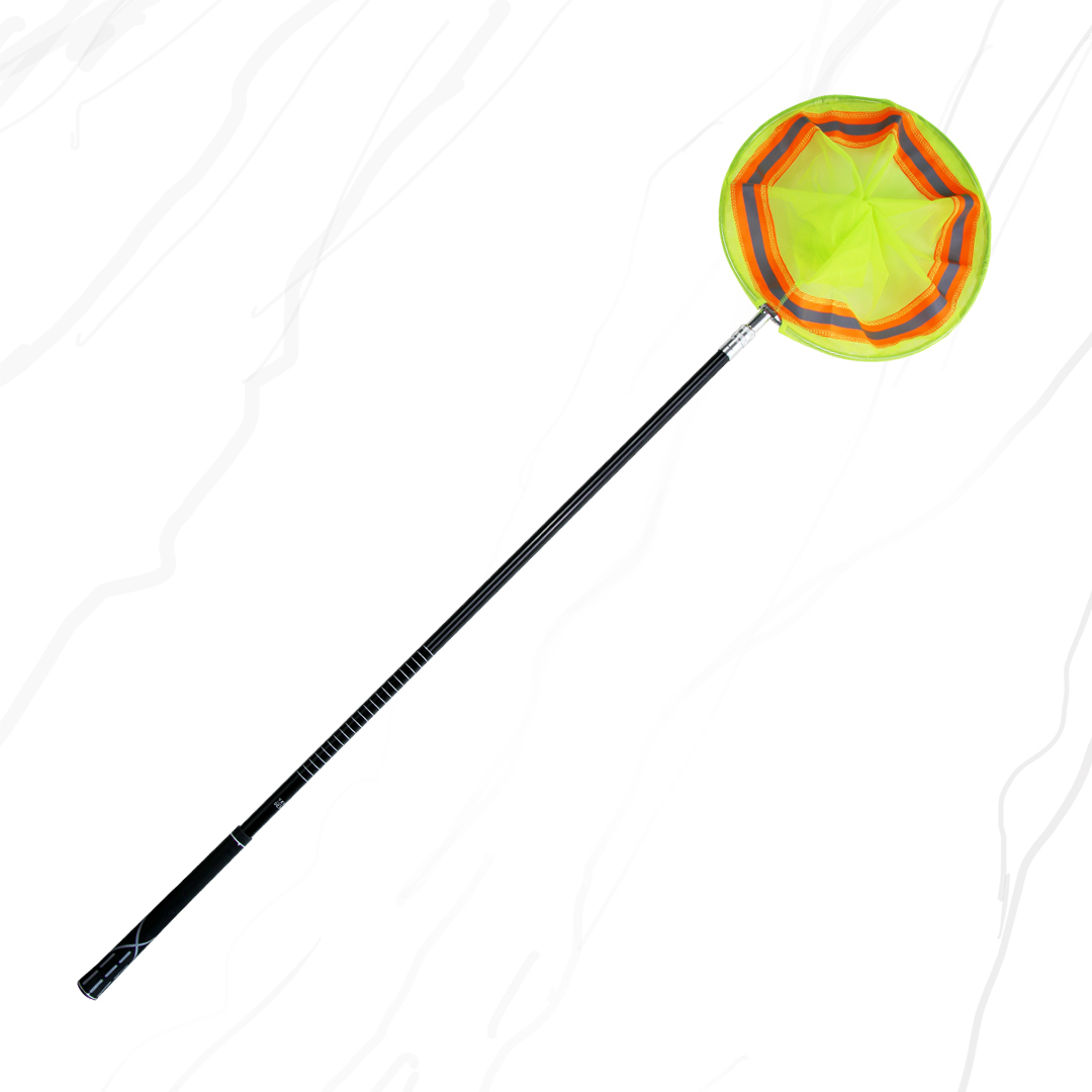 Outdoor Round Fishing Brail Dip Net Hand Foldable Portable Lures Fishing Net