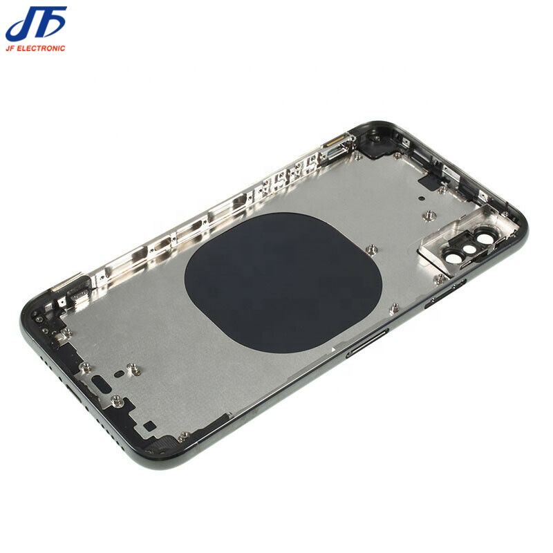 Replacement Battery Door Back Housing with middle frame for iphone XS max body rear case