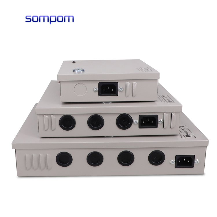 Sompom Высокое качество 18 выходы S-120-12 CCTV 10A 12V блок питания для светодиодной ленты