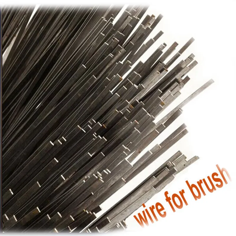 Flat Steel Wire For Street Sweeper Gutter Broom