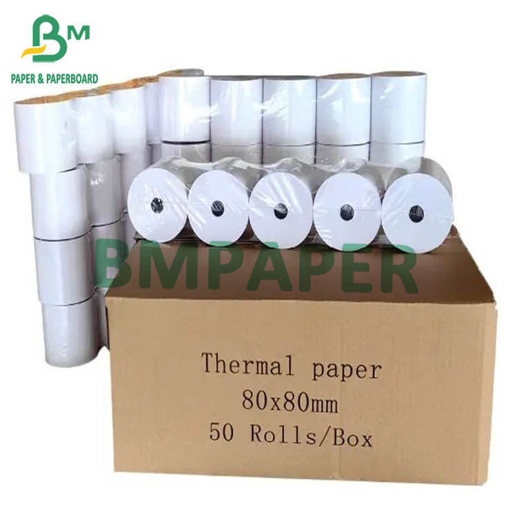 Thermal Paper 80 x 80mm Pos Paper Rolls Small 50rolls per Boxes