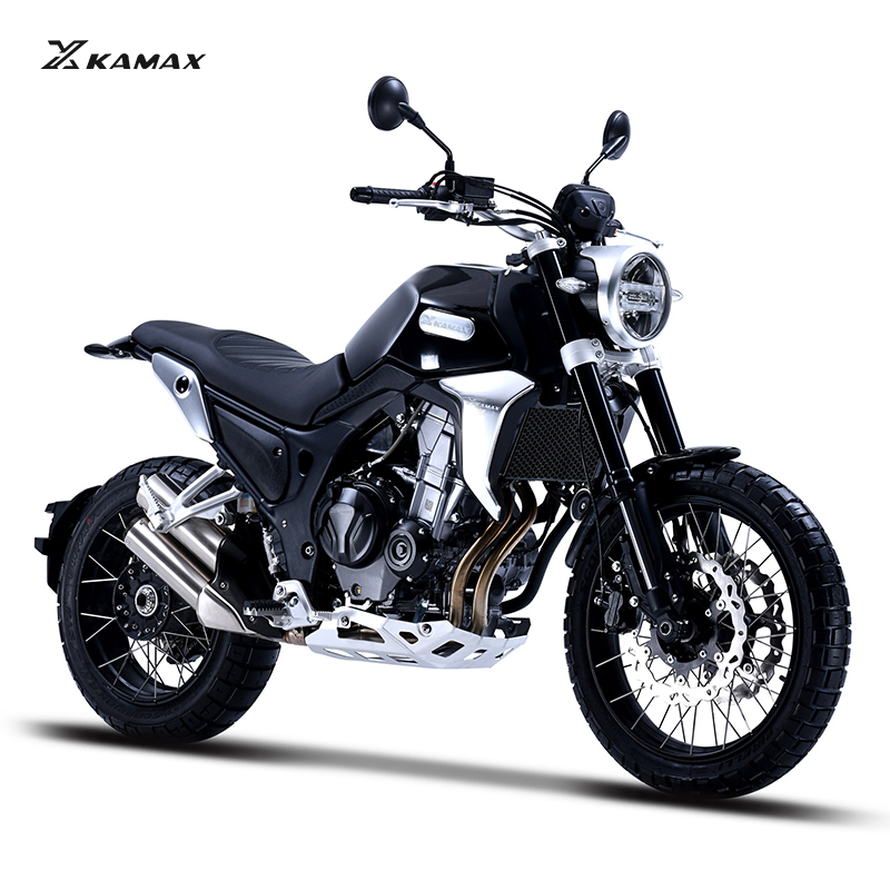 KAMAX Super Hot Modern Classic Vintage Motorcycle Scrambler Style 500cc Off Road Motorcycle with 170km/h