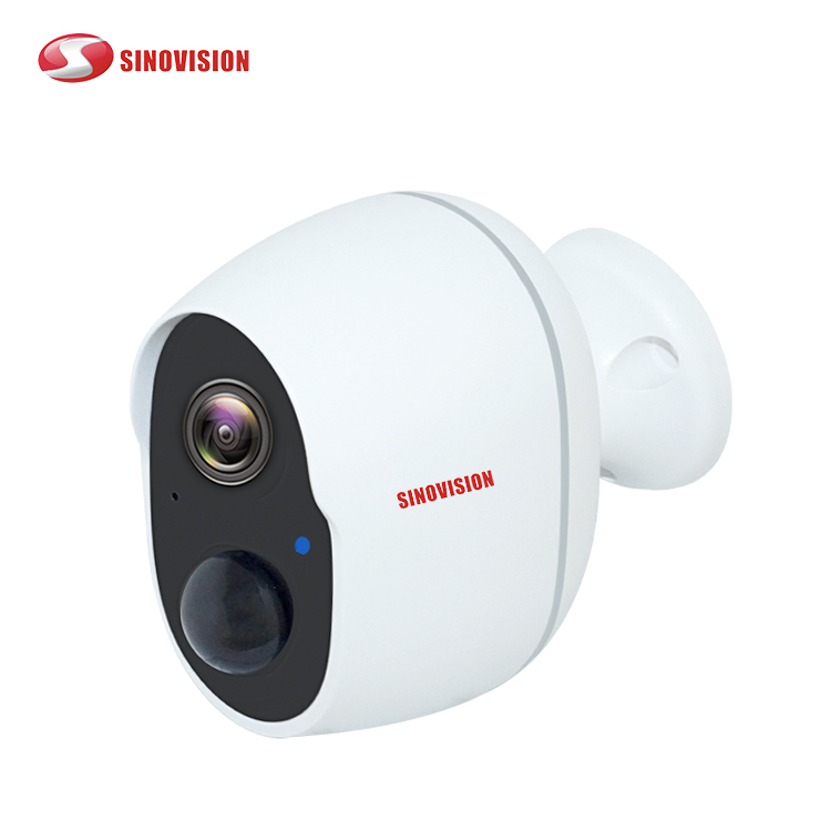 Беспроводная наружная камера видеонаблюдения Sinovision 1080P HD, водонепроницаемая ip-камера с Wi-Fi и перезаряжаемой батареей, 128 ГБ