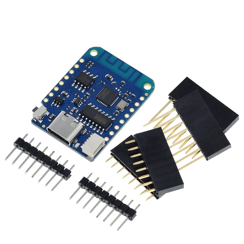 Завеса WEMOS D1 мини V4.0.0 TYPE-C USB Wi-Fi Интернет вещей доска основе ESP8266 4 Мб MicroPython Nodemcu Arduino совместимый