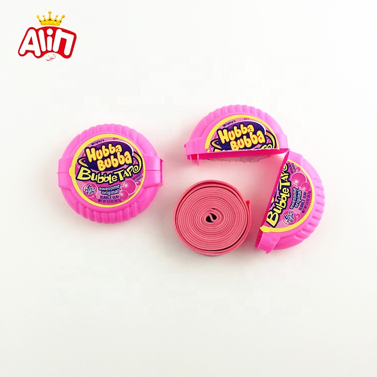 Супер большое количество рулонной формы Hubba Bubba жевательная резинка