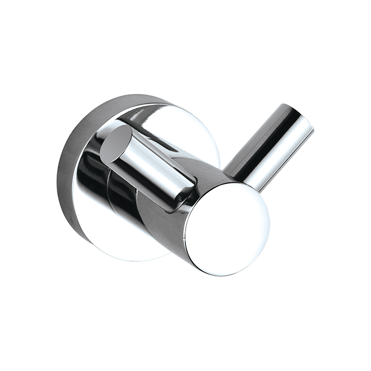 Hot Selling Cheap Modern Bathroom Accessories Chrome Double Robe Hook