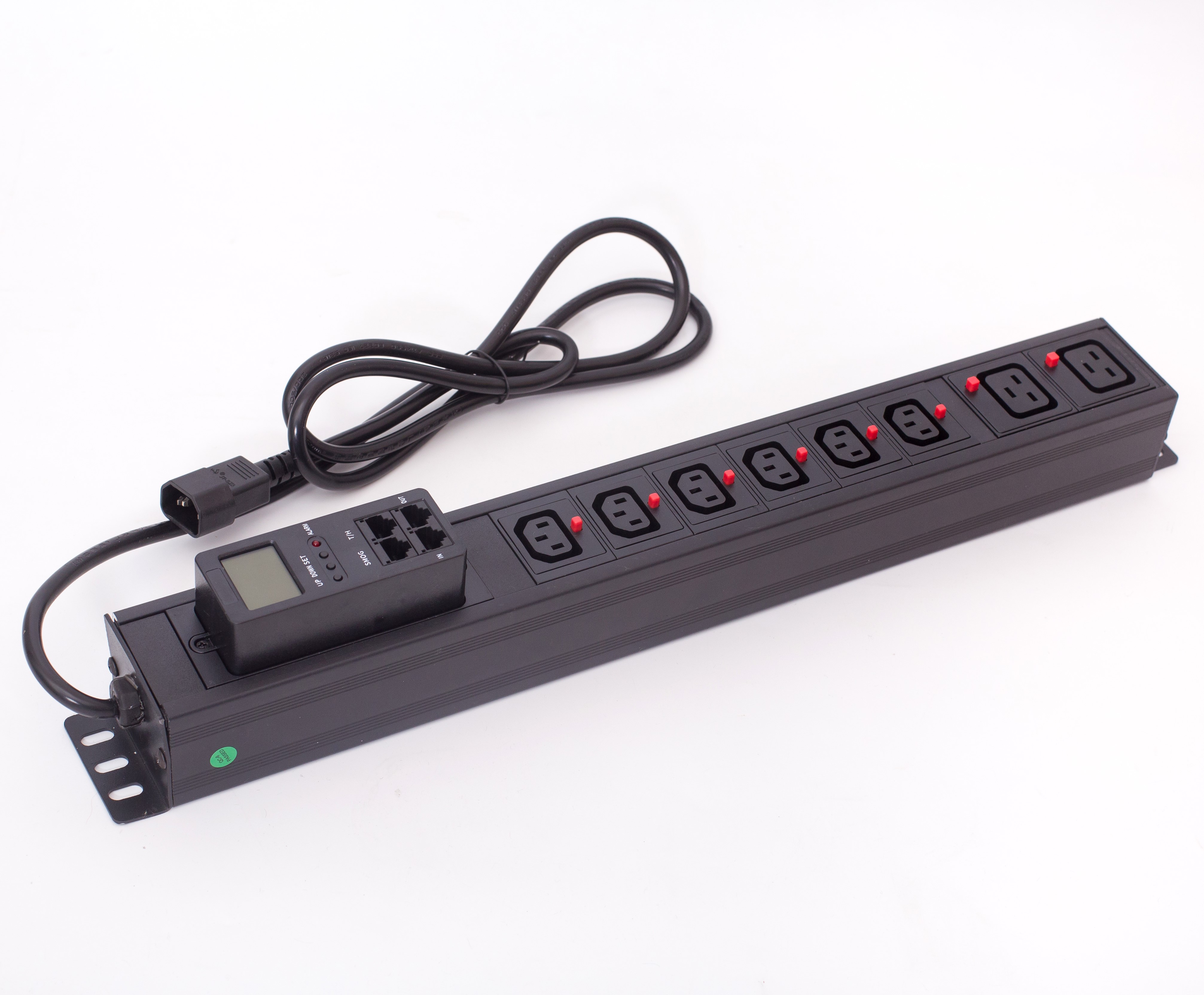 Интеллектуальный pdu 1.5U IEC C13 C19 смарт-мониторинг 485 PDU для компьютерной комнаты IDC