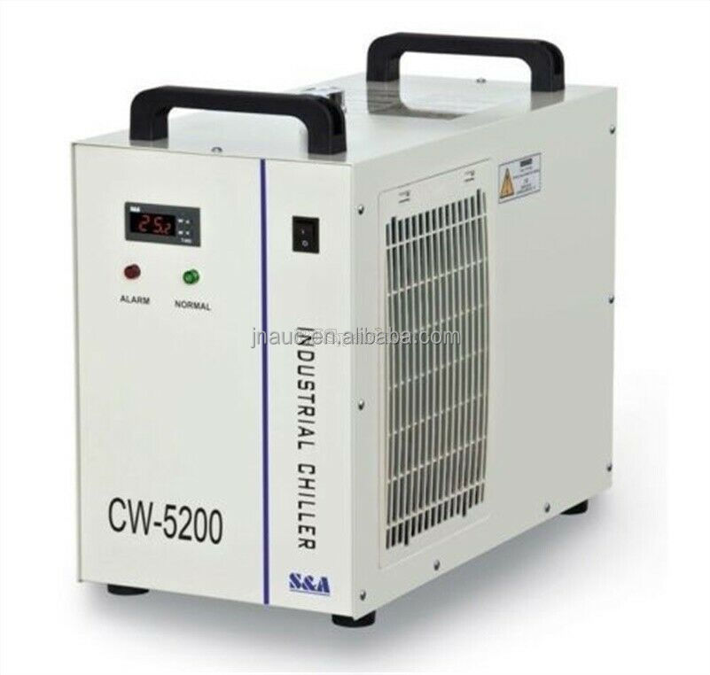 Промышленный водяной охладитель CW3000 / 5000 / 5200 для лазерной трубки co2 и шпинделя cnc