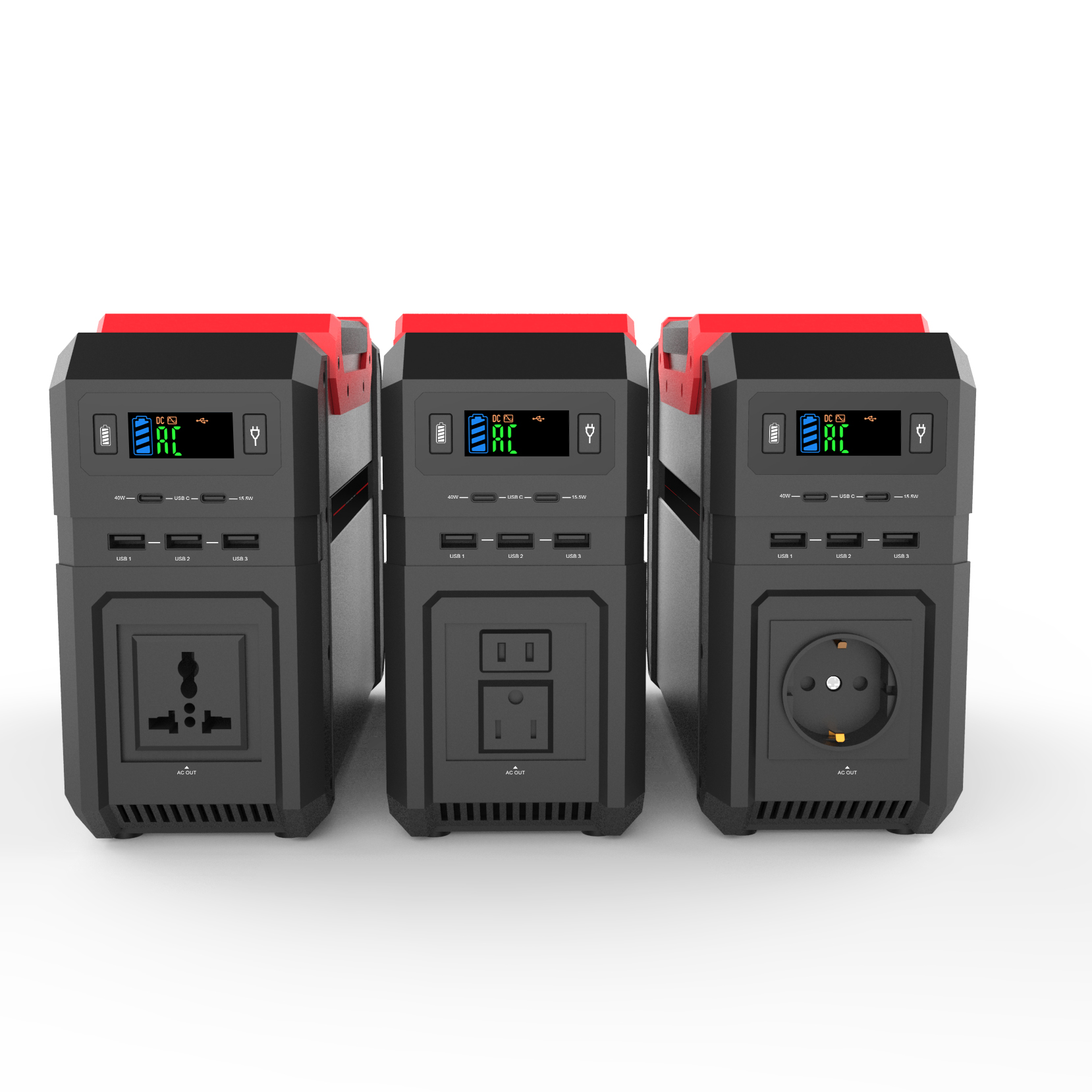 100w 200w 300w 400w 450w портативный солнечный генератор 444Wh портативная электростанция 450W Портативный Power альтернативные генератор
