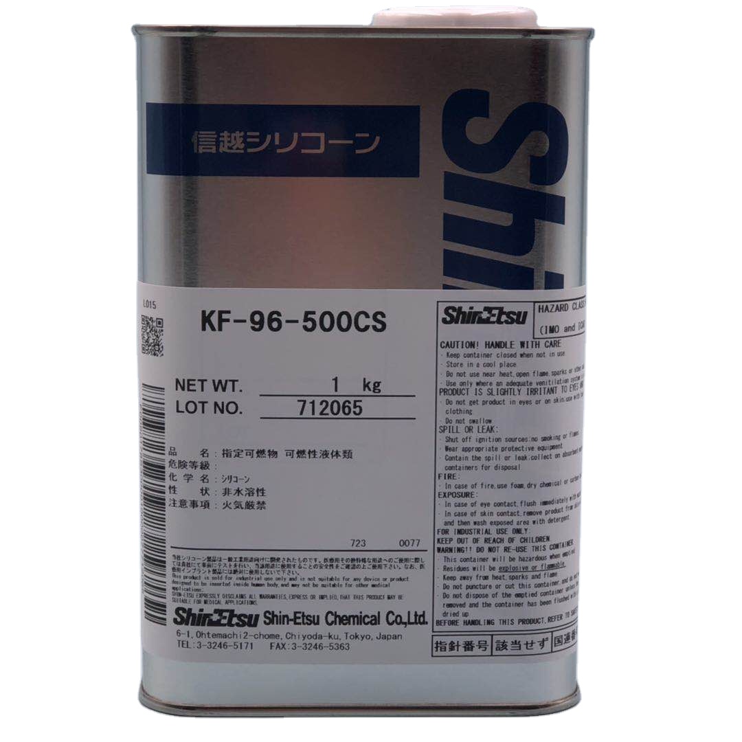 KF-96-500cs Shin Etsu, высококачественное силиконовое масло для полировки автомобилей, электронное, промышленное масло для ванны и косметическая краска