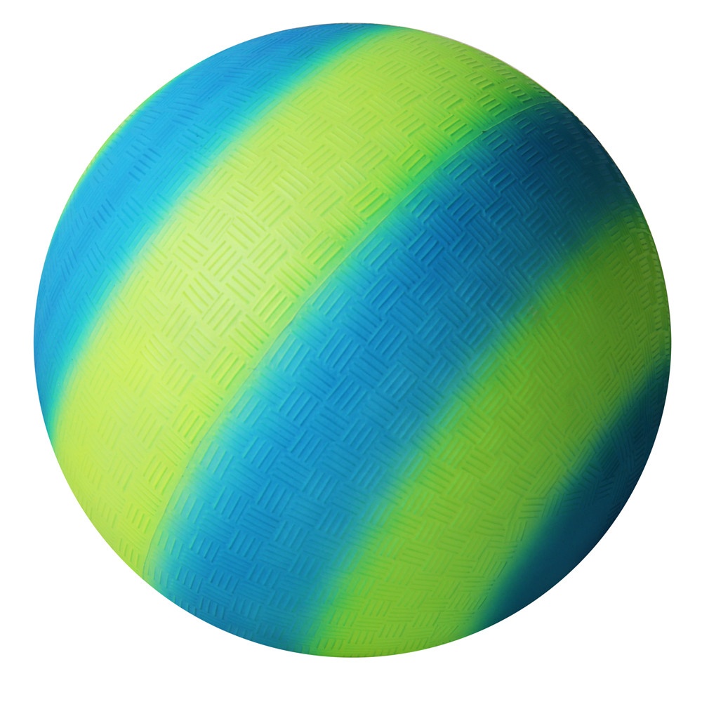 Inflatable Eco-friendly PVC material 8.5inch Rainbow beach ball