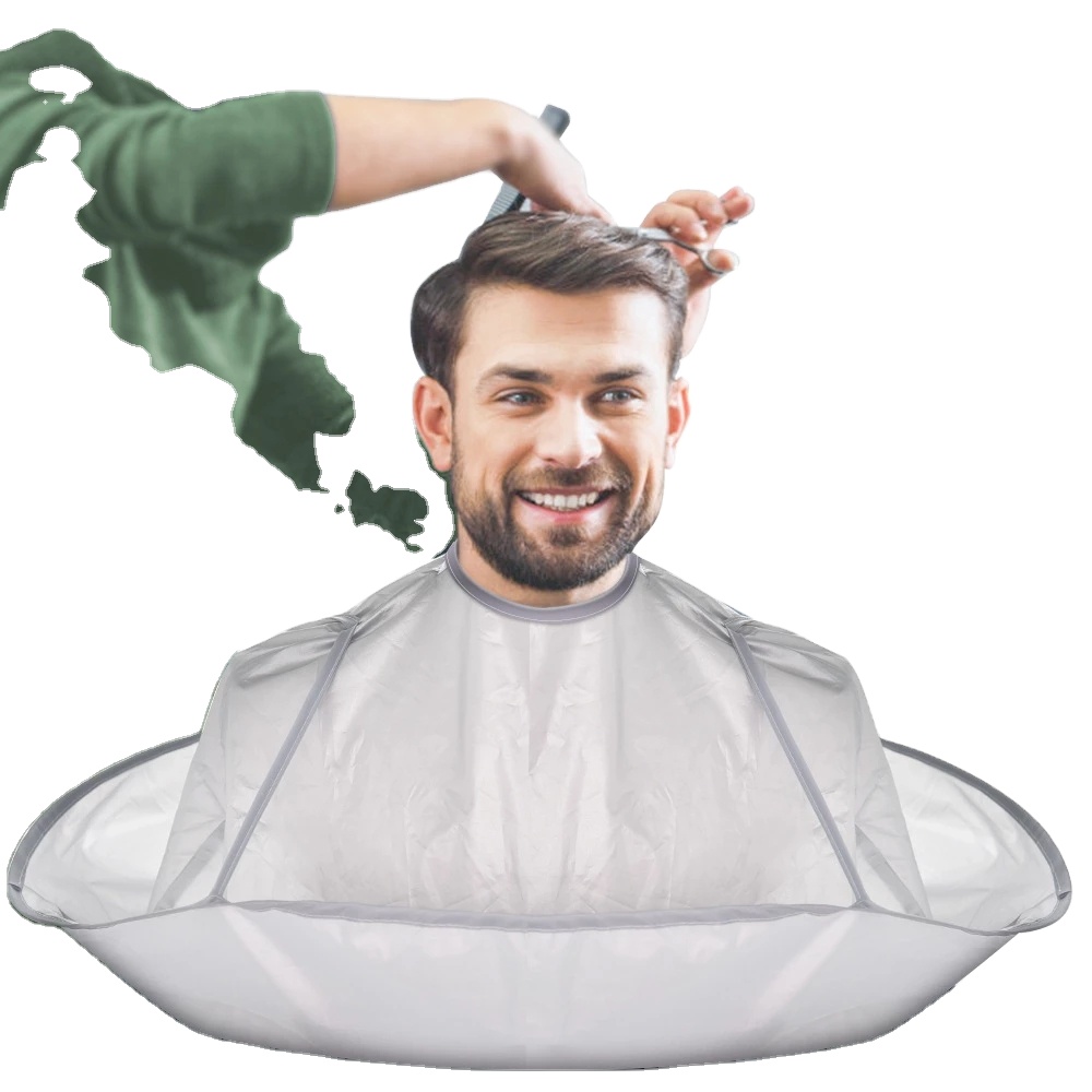 Creative DIY Apron Hair Cutting Cloak Hair Salon Barber Stylists Umbrella Cape Cutting Cloak Hairdressing barber Accessories