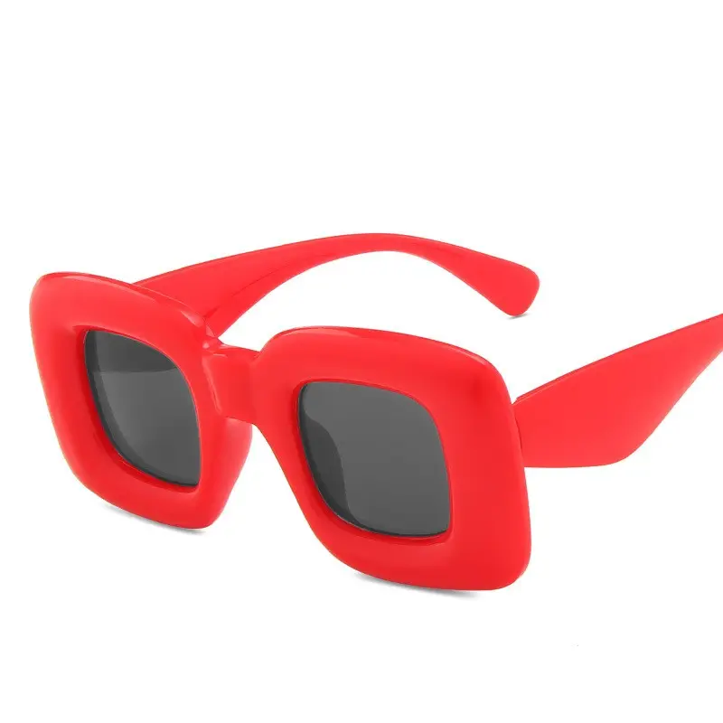 2023 Inflatable Cateyes Plastic Hip Hop Sunglasses Trendy Thick Frame Sexy Vintage Hip Hop party Inflated Cat eye Sunglasses