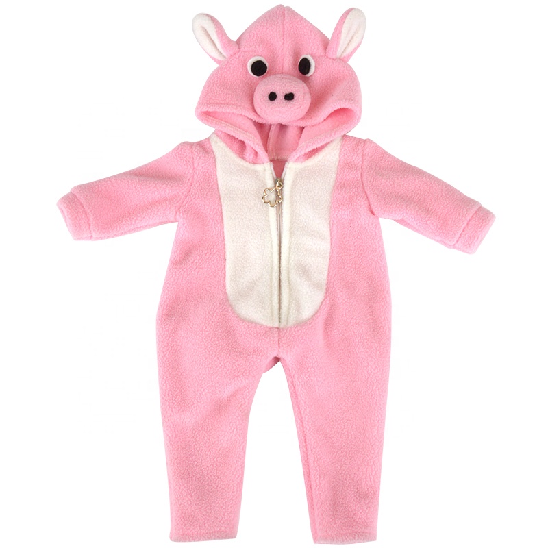 factory custom fashion animal clothes for 18 inch girl doll