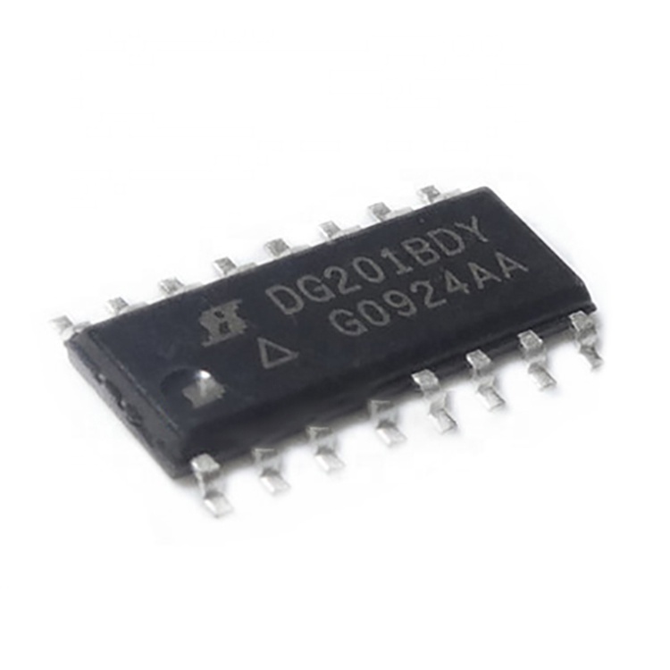 Новый и оригинальный SOP16 4-полосная аналоговый переключатель IC DG201BDY