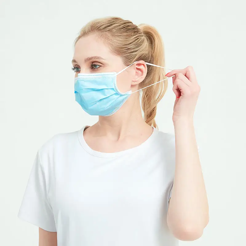 2/3/4 Ply Non Woven Disposable Surgical Medical Face Mask With Earloop