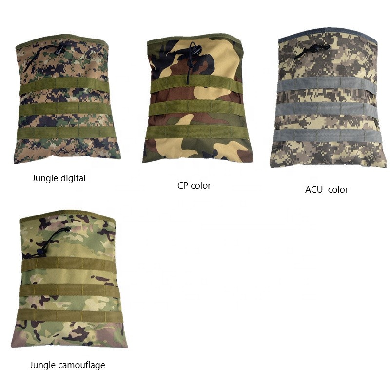 Camo Metal Detecting Finds Recovery Waist Bag Pouch Drawstring Belt Treasure Bag