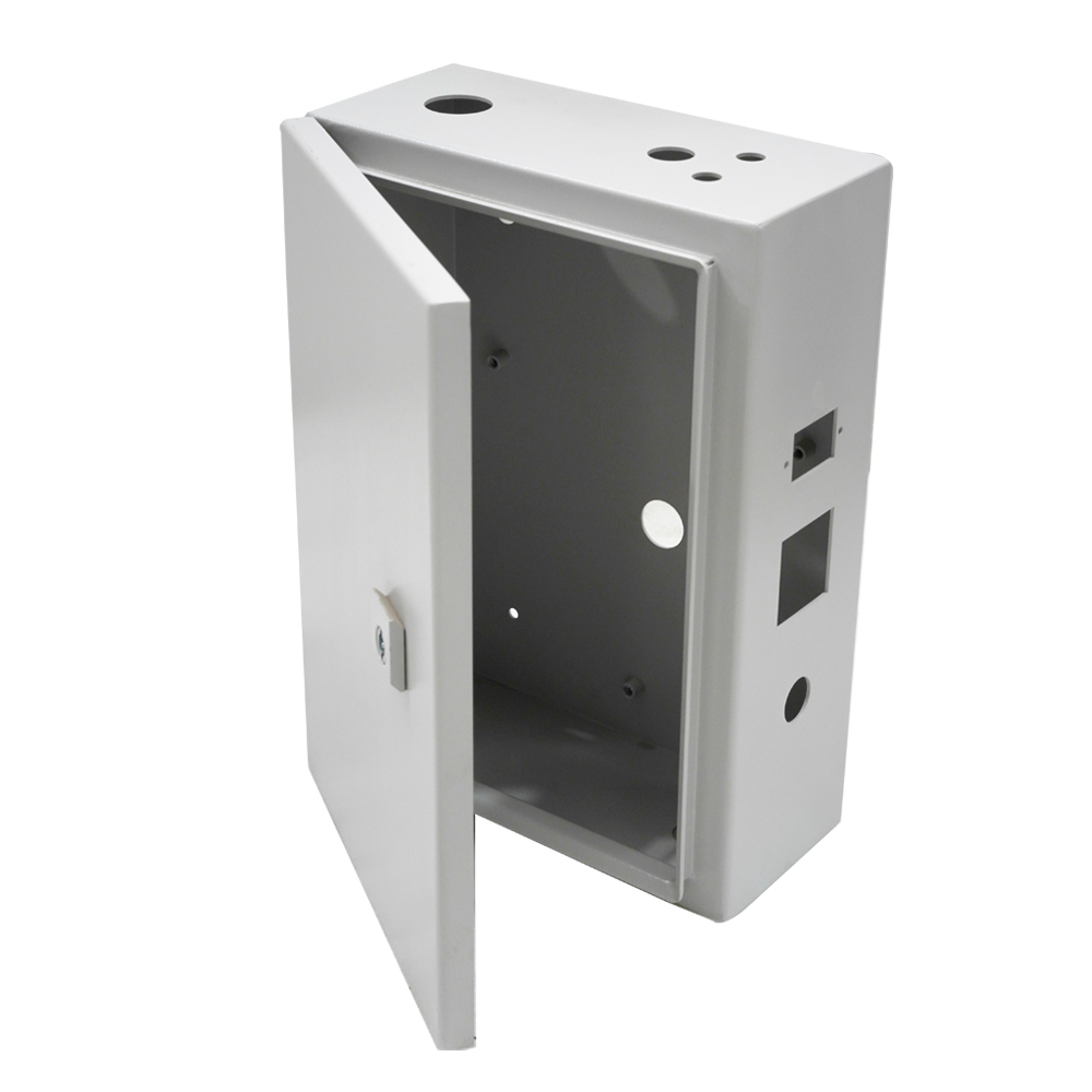 Outdoor Waterproof IP65 Electrical Custom Cabinets Metal Enclosure Metal Power Distribution Box With Breaker Circuit