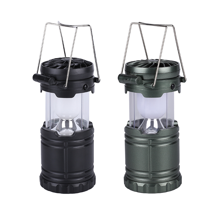 China Factory Hot Sale Mini Powerful Camping Lamp Foldable Outdoor Rechargeable Camping Lantern
