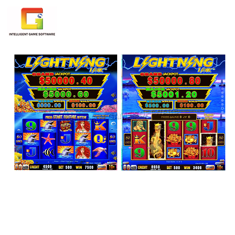 Игровой автомат с подсветкой и сенсорным экраном для игр в казино igs