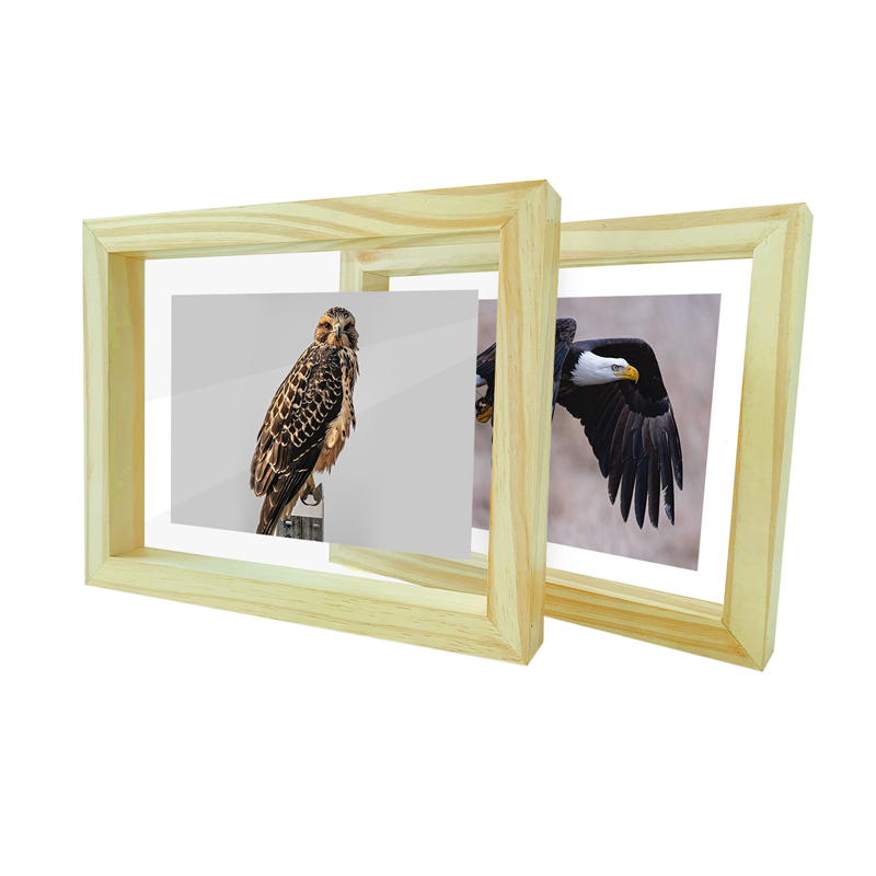 New Products Personalized Gift Shadow Box Photo Frame Wall Art Home Decor Wooden Box Frame Other Baby Art Floating Shadow box