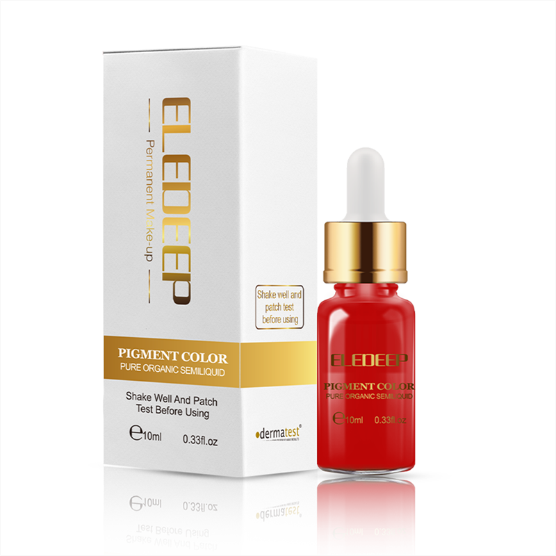 ZS горячая Распродажа Eledeep Перманентный макияж микроблейдинг чернила для бровей подводка для глаз тинт для губ краситель красота микроблейдинг Татуировка чернила