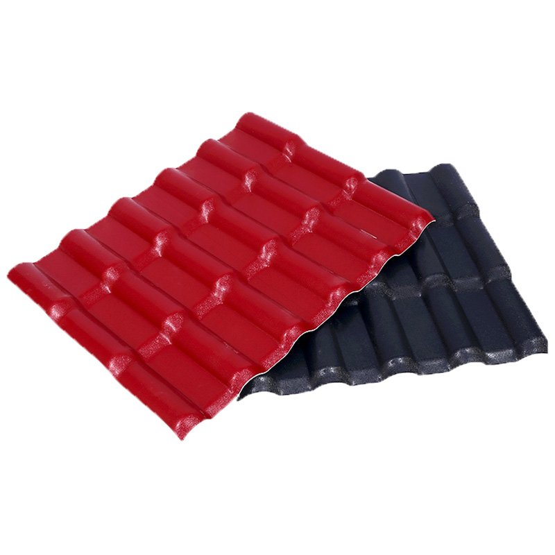 UPVC ASA plastic synthetic roof sheet roof new type roof tiles cladding