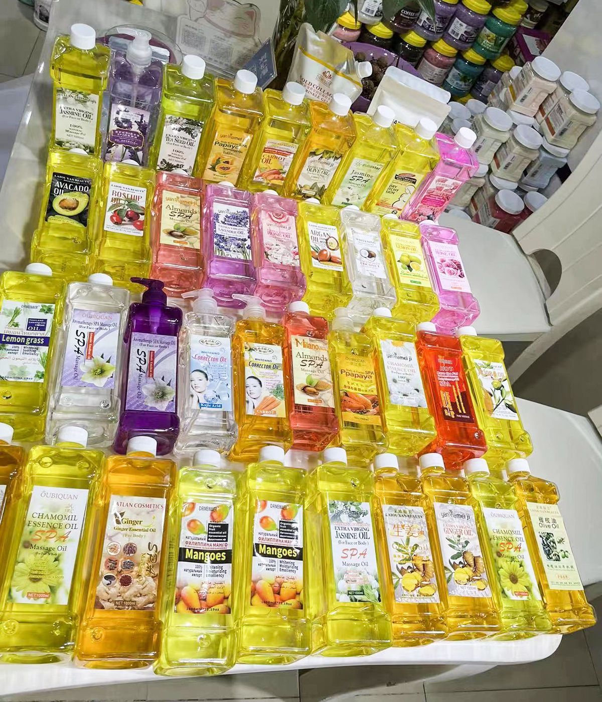 High Quality Body Olive Oil Moisturizing Skin Care Massage Oil Sex For SPA Oil Sets