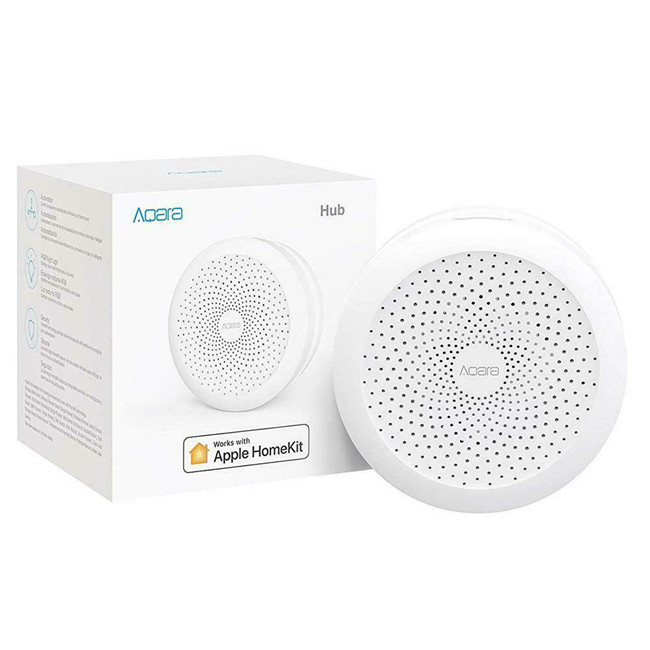Блок управления умным домом Aqara zigbee, беспроводной хаб с приложением Mi Home 3,0