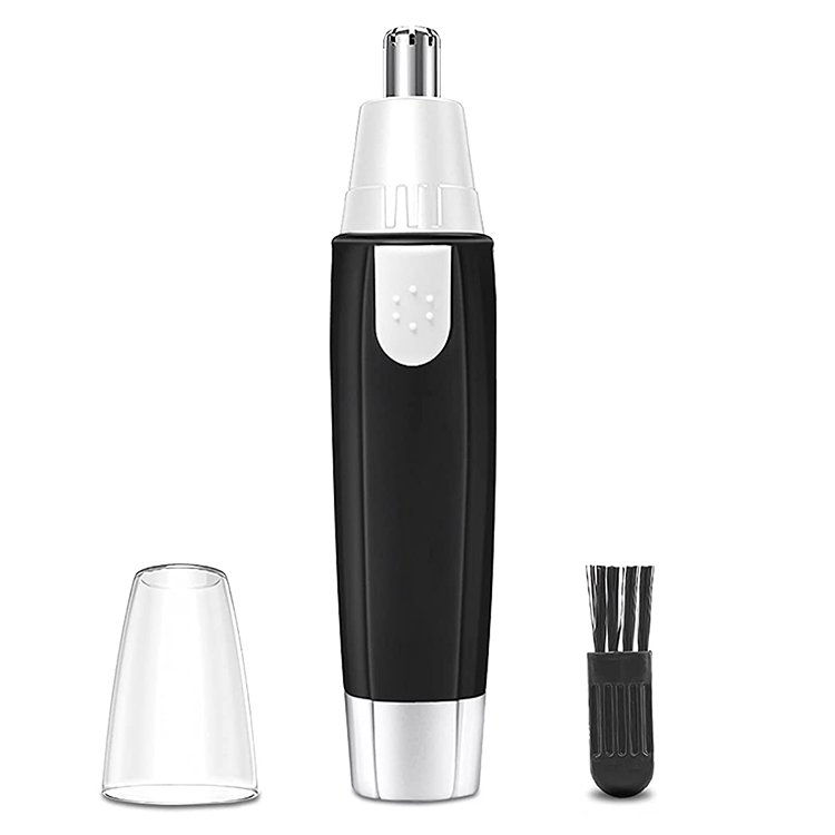 N04B Multifunctional Slim Mini Rechargeable Lighter Electric Black Nose Ear Hair Trimmer Beard Remover Scissor