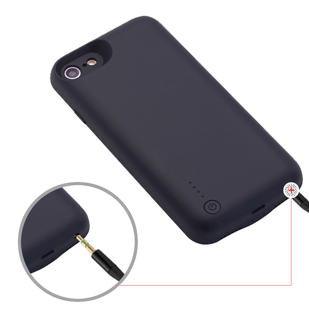 5,5 дюймовый чехол для резервного аккумулятора для iPhone 6 plus/6s plus с увеличенной батареей 7600 мАч